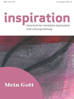 cover image of Inspiration 1/2019